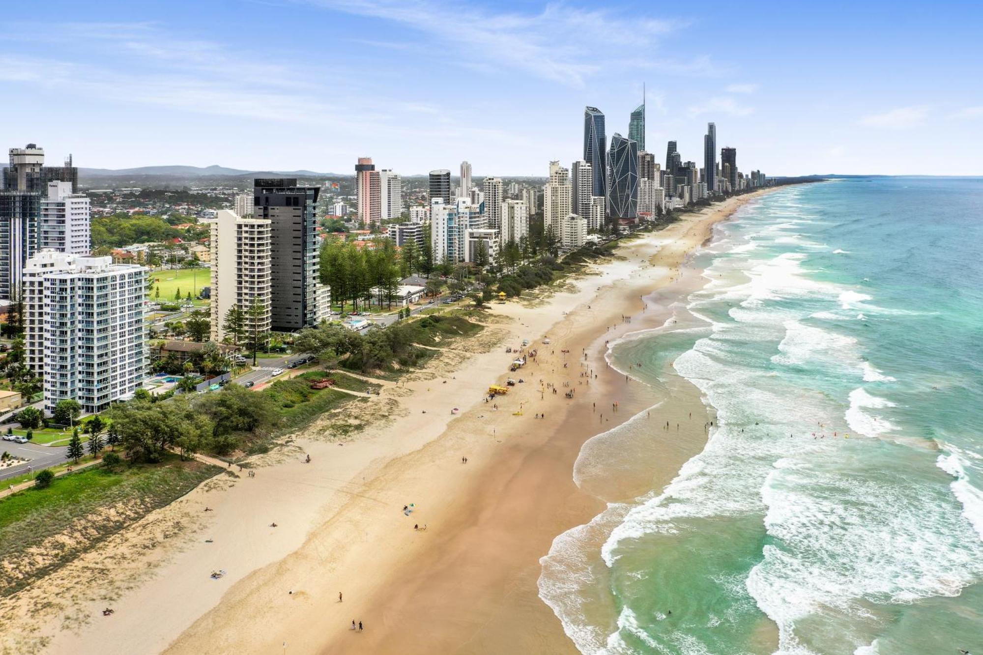 Boulevard Towers On Broadbeach Gold Coast Eksteriør billede