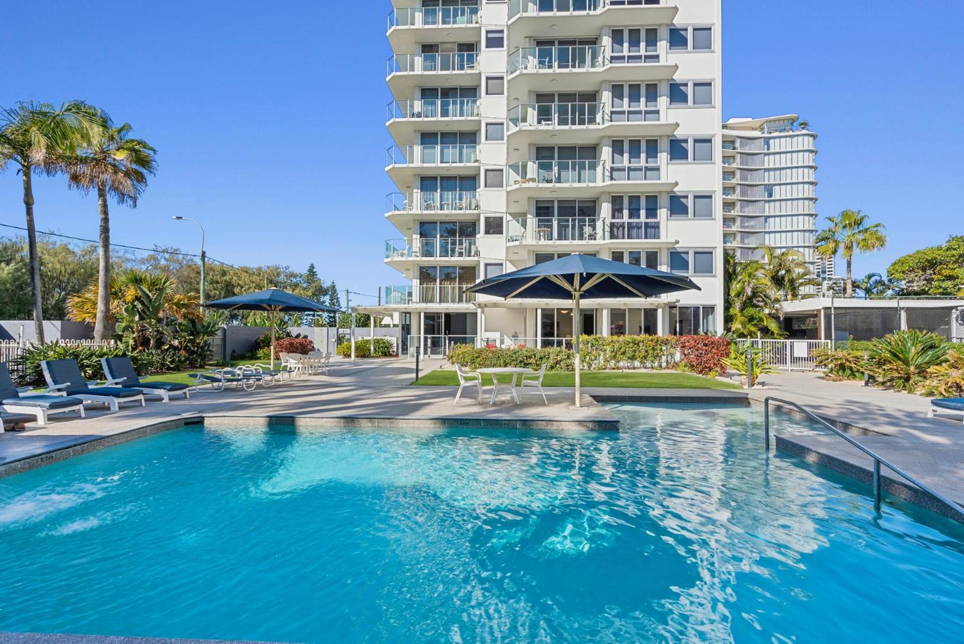 Boulevard Towers On Broadbeach Gold Coast Eksteriør billede